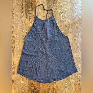 Beyond Yoga Charcoal Halter Tank - Dark Gray